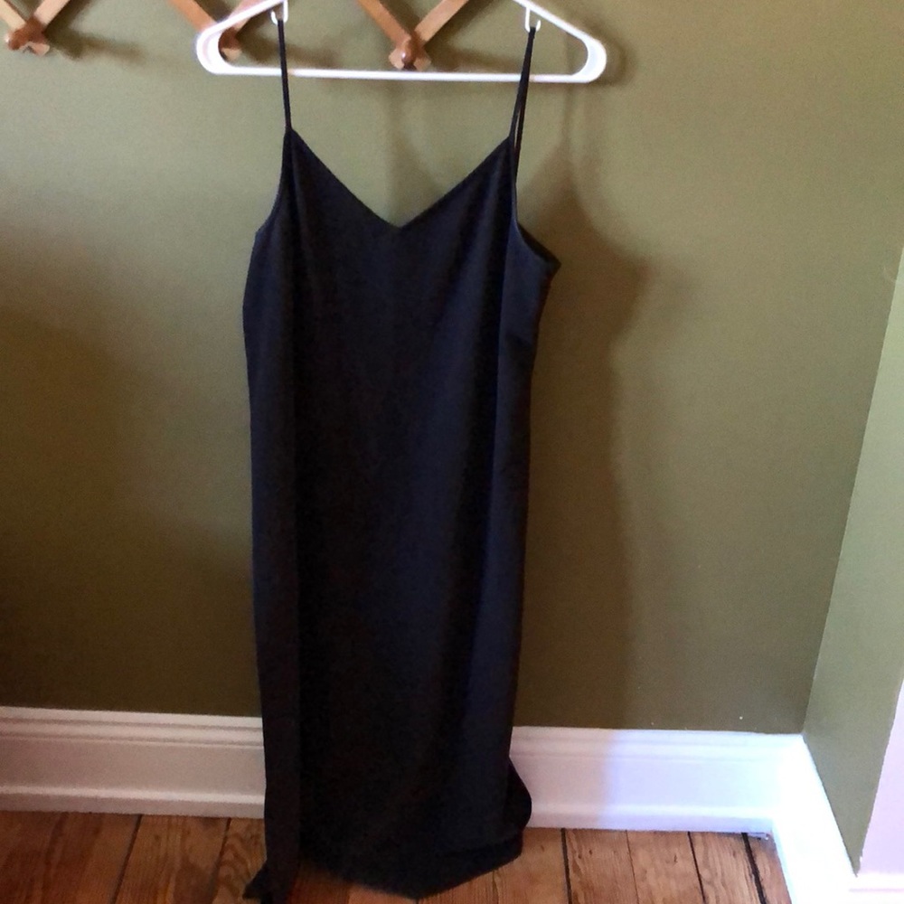 Uniqlo Black Slip Dress